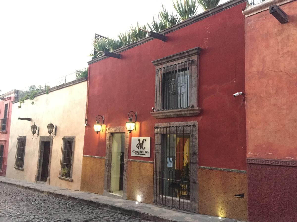 Casa Del Tio Hotel Boutique San Miguel de Allende Eksteriør billede Restaurant AC