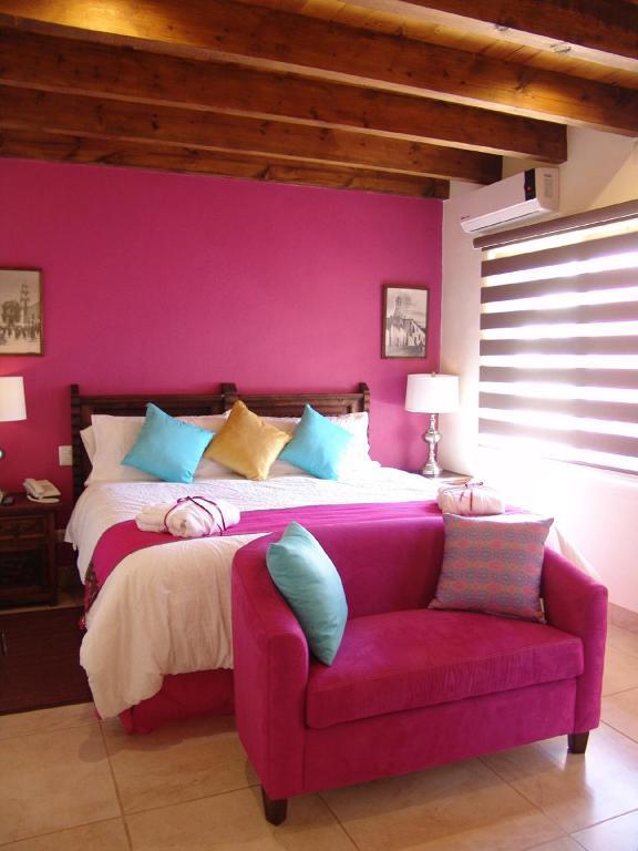 Casa Del Tio Hotel Boutique San Miguel de Allende Værelse billede A bedroom at the hotel