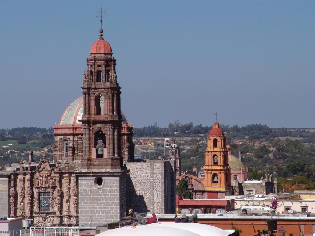 Casa Del Tio Hotel Boutique San Miguel de Allende Eksteriør billede Catedral de la Purísima Concepción